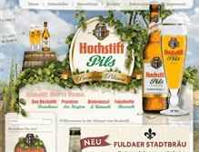 Tablet Screenshot of hochstift.de